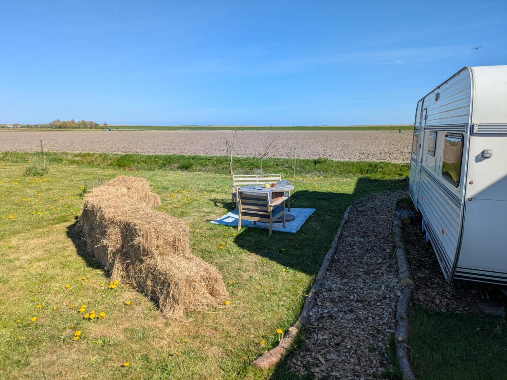 Caravan Zee By Bnb De Kapitein 't Horntje Exterior photo